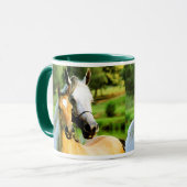 母および子馬 マグカップ (正面左)