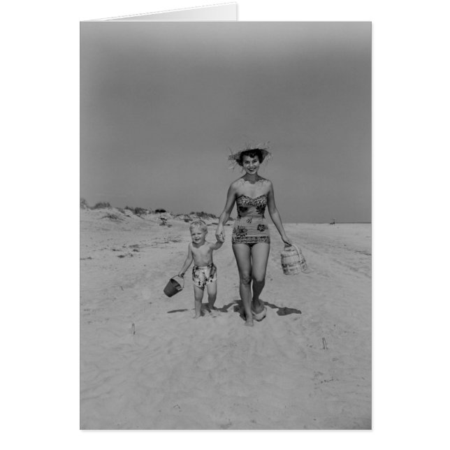 母および息子 (正面)