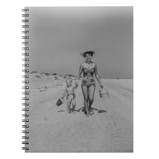 母および息子 ノートブック (正面)