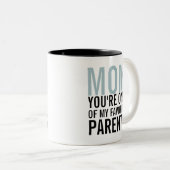 母お気に入りの母の日コーヒーマグ ツートーンマグカップ (正面右)