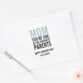 母お気に入りの母の日シール ラウンドシール (封筒)