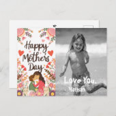 *~*母お洒落母の日AP72写真 シーズンポストカード (正面/裏面)