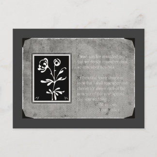 母から娘へのはがき ポストカード