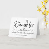 母から娘へのハッピーバースデー おもしろい カード (黄色い花)