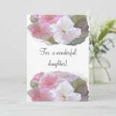 母から娘へフローラフラットホリデーカード シーズンカード (スタンド正面)