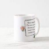 母から娘へ写真母の日コーヒーMu コーヒーマグカップ (正面右)