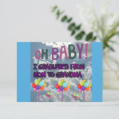 母から祖母まで卒業 案内状 (スタンド正面)