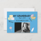 母から祖母まで卒業 案内状 (裏面)