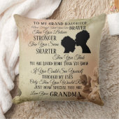 母から私の孫に装飾用クッション クッション (ブランケット)