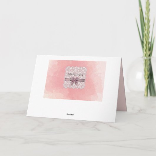 母かわいらしの日のカードと家族 シーズンカード (裏面)