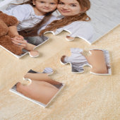 母かわいらしの日の写真コラージュ ジグソーパズル (側面)