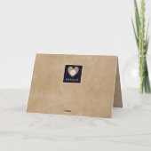 母かわいらしの日カード付/ハート&花 シーズンカード (裏面)