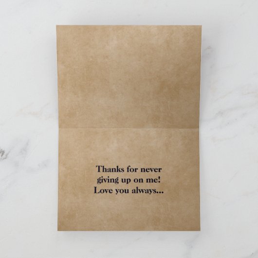 母かわいらしの日カード付/ハート&花 シーズンカード (内部)