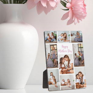 母かわいらしの日ママ娘コラージュ写真 フォトプラーク