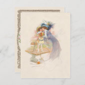 母かわいらしビクトリアンと娘 シーズンポストカード (正面/裏面)