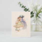 母かわいらしビクトリアンと娘 シーズンポストカード (スタンド正面)