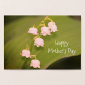 母かわいらし日金ゴールド 箔カード (内部)