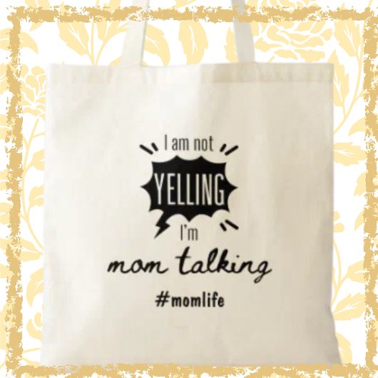 母がおもしろい母の日の贈り物 トートバッグ