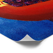 母が二人の息子を抱いている ポスター (角)