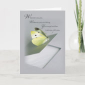 母が亡くなった日を思い出して カード (正面)