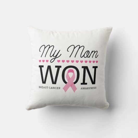 母が勝った クッション (裏面)