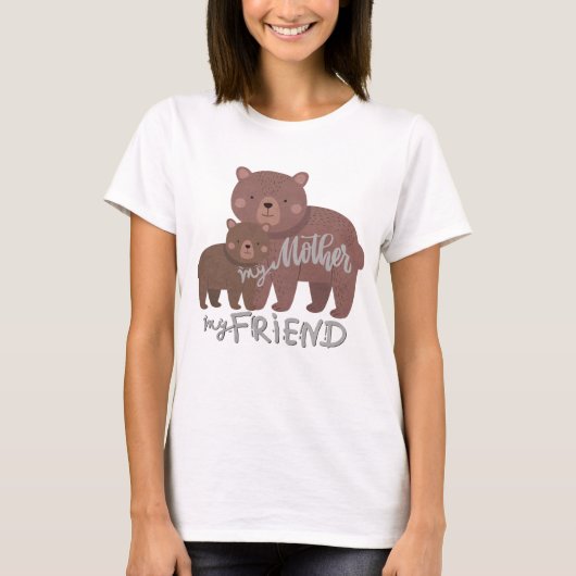 母が友達のTシャツ Tシャツ (正面)
