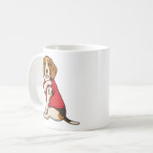 母が大好き コーヒーマグカップ (正面左)