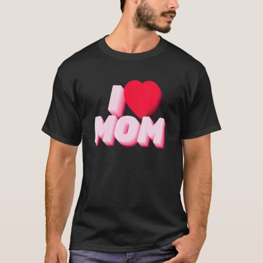母が大好き 1 Tシャツ (正面)