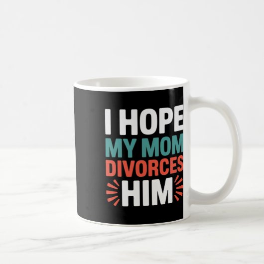 母が彼と離婚してくれるといいわ トランプ支持者一家の確執 コーヒーマグカップ (右)