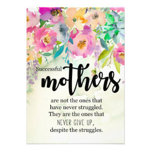 母が成功した母親への贈り物 フォトプリント           