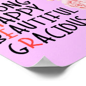 母が支持するもの全て ポスター (角)