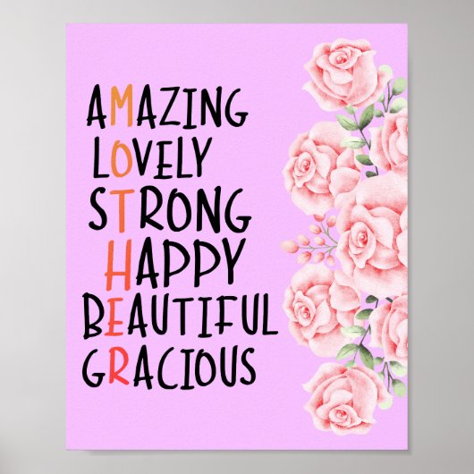 母が支持するもの全て ポスター (正面)