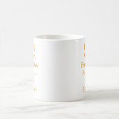 母が永遠の友パーソナライズされた人 コーヒーマグカップ (中央)