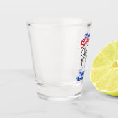 母が私たち感謝していの家族を飲み込まない日 ショットグラス (左)