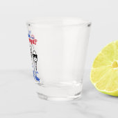 母が私たち感謝していの家族を飲み込まない日 ショットグラス (右)