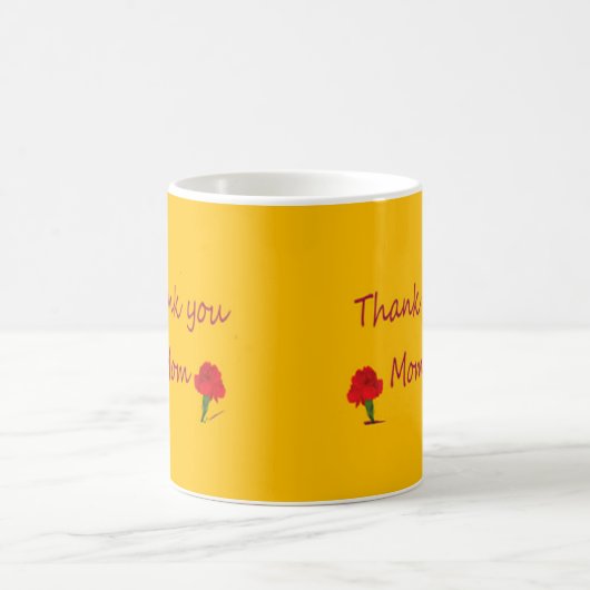 母さんありがとう コーヒーマグカップ (中央)