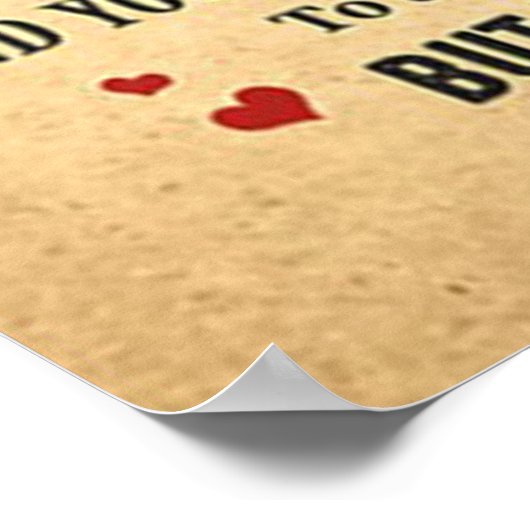 母さんにプレゼントを贈る母さんを愛してる ポスター (角)