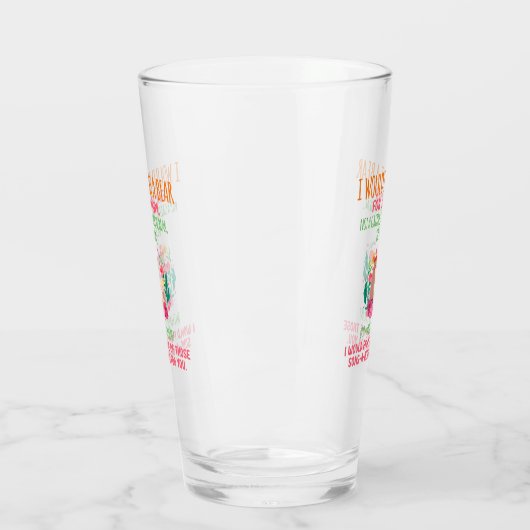 母さんのためにクマと戦うつもりだ タンブラーグラス (左)