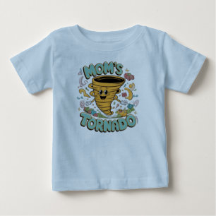 「母さんの竜巻」ベビーティー ベビーTシャツ
