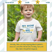 母さんは準備ができたら仕事に戻る！T-シャツ ベビーTシャツ