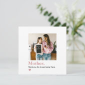 母さんパーソナライズされたありがとう写真 (スタンド正面)