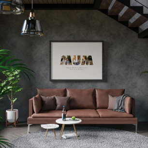 母さんモダンの日エレガント写真3つ ポスター