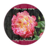 母さん初のバレンタインデーの切り札 カッティングボード (正面)