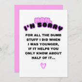 母さん母パーソナライズされたの日 シーズンカード (正面/裏面)