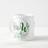 母さん逆さまに呪文うわー！ コーヒーマグカップ (正面左)