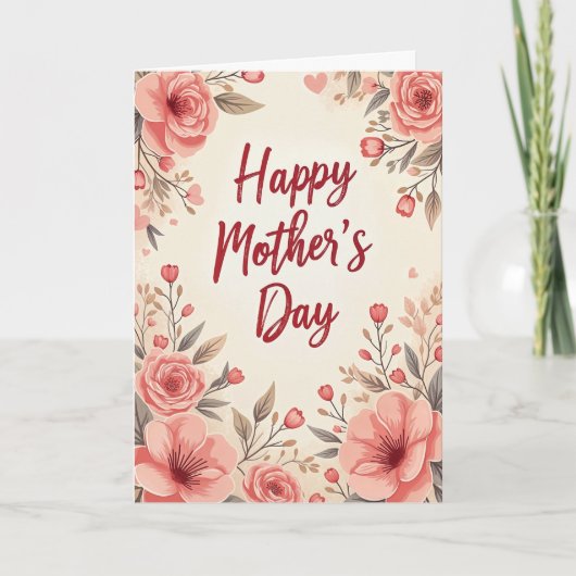 母さん、あなたは世界の母の日のカードを意味する カード (正面)