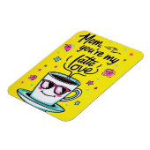 母さん、あなたは私のラテ愛 マグネット (左側)