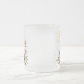 母さん、あなたは私の太陽の光 – 曇りガラスのマグカップ(10oz) フロストグラスマグカップ (中央)