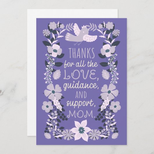 母さん、ありがとう。スカンジナビア民俗芸術愛好会 シーズンカード (正面/裏面)