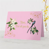 母さん…お前は…カード カード (黄色い花)